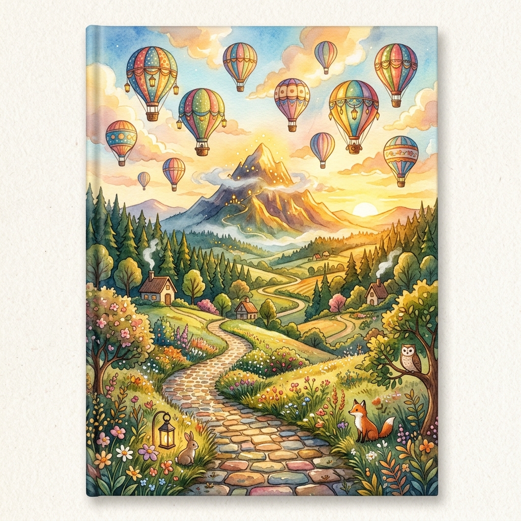 Adventure story cover preview